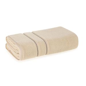 Toalha De Banho Fio Zero Twist 100% Algodão Plaza Grão/preto