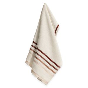 Toalha Banhão Lumina Fio Penteado Max Karsten Ivory/ferrugem