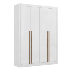 Guarda-roupa Cannes 4 Portas Maxel Branco