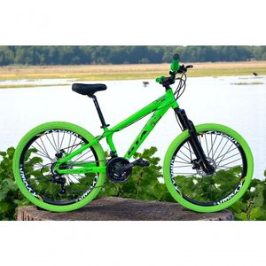 Bicicleta 26 Gta Rebel Freeride Cor Verde 21v Aros Vmaxx Freio A Disco Pneu Flame Verde