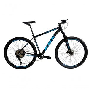Bicicleta Aro 29 Ksx Sd7 12v Garfo Com Trava K7 11/50 Freios Hidráulicos Kit 1x12 - Preto/azul Tam. 15