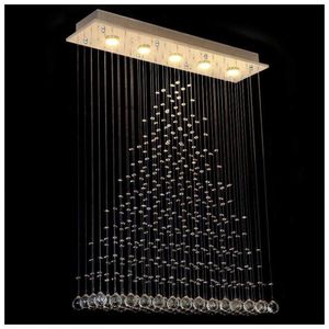 Lustre Para Sala, Quarto, Sala De Jantar, Cozinha, Cristal K9 Base 18x70 100cm