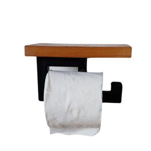 Suporte Porta Papel Higiênico Estilo Industrial Com Suporte Para Celular