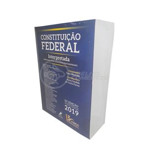 Livro Constituição Federal Interpretada - Capa Comum 10ª Edição Editora Manole (2019)