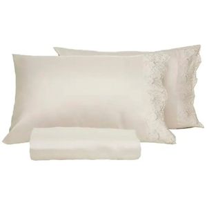 Jogo De Cama Lmpeter Queen Microfibra 100% Poliéster 3 Peças Cinza