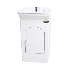 Tanque De Lavar Roupa Fiberblu Paris 20 Litros Branco