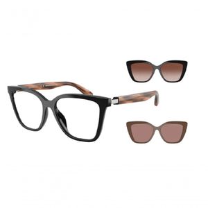 Armação Óculos De Grau Clip On Empório Armani Ea4254u 6266-1w 54