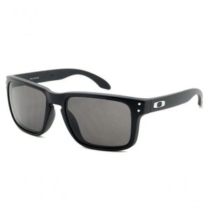 Óculos De Sol Oakley Holbrook Oo9102l-02 55 Preto Brilho Polarizado