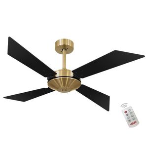 Ventilador Volare Tech New Off Preto 127v E Controle Remoto