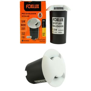 Kit 2 Spot Led Baliza 1,5w Bc 3000k 2 Fachos