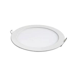 Painel Led 22x22 Redondo Branco Embutir 18w 3000k Foxlux