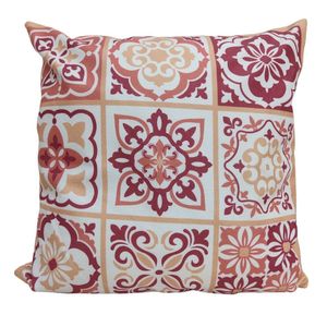 Capa Para Almofada Estampada Veludo 45x45cm Ornamento B2