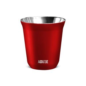 Xícara De Café Térmica Aduze Vermelha 80ml