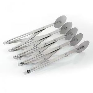 Carretilha Expansível 5 Lâminas Inox Massari Ghidini Inox