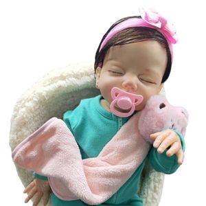Bebê Reborn Menina Realista Artesanal Corpo De Vinil De Silicone Macio Cabelo Implantado Fio A Fio