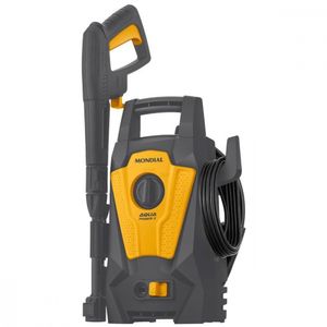 Lavadora De Alta Pressão Mondial Aqua Power Ii 1500w Cinza E Amarelo