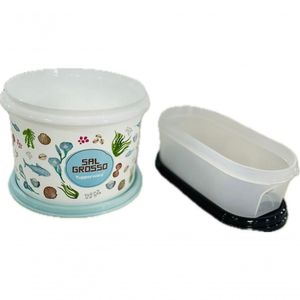 Tupperware Kit 2 Peças Porta Sal Grosso E Modular Porta Sal Grosso E Modular