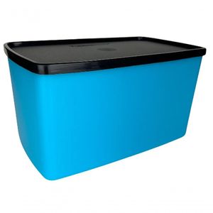 Tupperware Espaçosa 3 Litros Azul E Preto