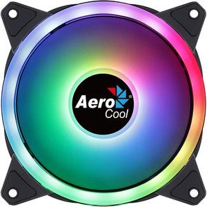 Cooler Fan Aerocool Duo 12 Argb 120x120x25mm Argb Preto