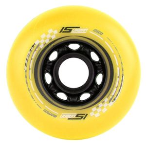 Roda Para Patins 80mm Is Cor Amarelo (jg C 4)
