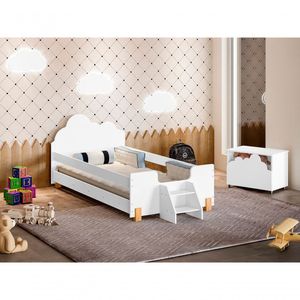 Cama Lorena Mdf Solteiro – Estilo, Praticidade E Durabilidade