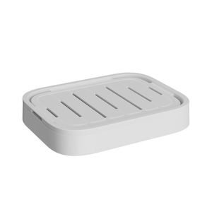 Saboneteira Plástica 2 Em 1 Astra 1,9cm X 9cm Branco
