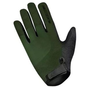 Luva Highone Montada Dedo Fechado Verde Militar - Fórmula Bike