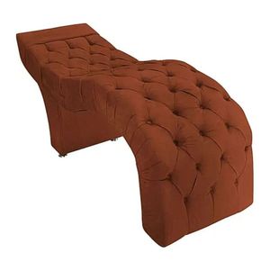Maca Estofada Estética Cílios Salão Spa Suede Yasmim Terracota