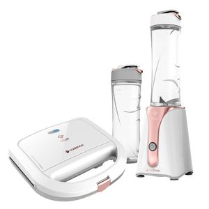 Kit Cadence Dream Rosé Gold - Blender E Sanduicheira 110V