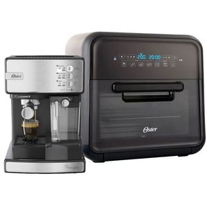 Kit Fritadeira Super Fryer E Cafeteira Nova Primalatte Oster 220V