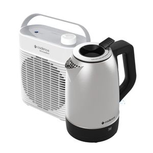 Kit Cadence Aquecedor Miniconfort E Chaleira Pure Inox