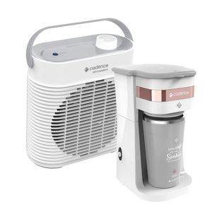 Kit Cadence Aquecedor Miniconfort E Cafeteira Dream Rosé Gold