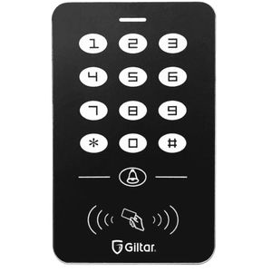 Leitor Com Teclado Para Controle De Acesso RFID 125kHz Giltar TA-1000