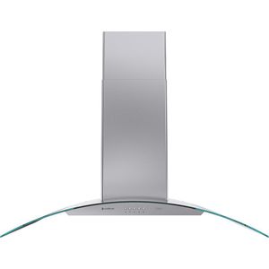 Coifa De Parede Cadence Inspire Vidro Curvo 90cm