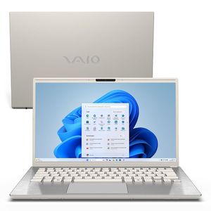 Notebook Vaio F14 Intel Core I3-1315U Windows 11 Home 8GB RAM 256GB SSD 14'' Full HD IPS Warm White