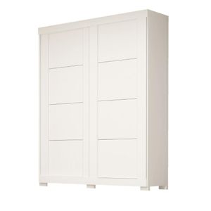 Guarda-roupa Infantil Chile 2 Portas E 2 Gavetas 100% Mdf Linhamobília Branco