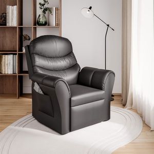 Poltrona Reclinável Papai Corino Lm Store Preto