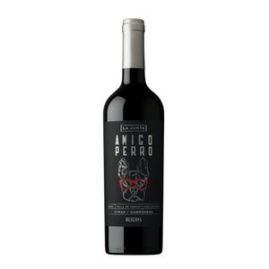 Vinho Tinto Chileno La Junta Amigo Perro Syrah Carménère