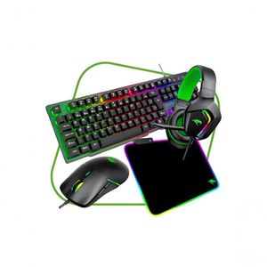 Kit Gamer Viper Pro Naja Headset, Teclado, Mouse E Mousepad