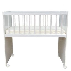 Mini Berço Moisés Alegria Branco Brilho Com Colchão ? Veronez