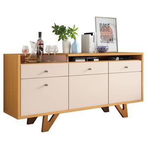 Buffet Soft Cinamomo Off White ? Hb Móveis