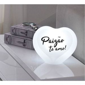 Luz Do Amor: Luminária Decorativa Perfeita Para Presentear Com Carinho
