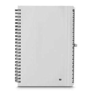 Caderno De Anotações Com Suporte Para Caneta - 70 Folhas Brancas E Práticas