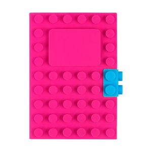 Caderno A6 Lego Rosa - Elegância E Originalidade Para Suas Anotações
