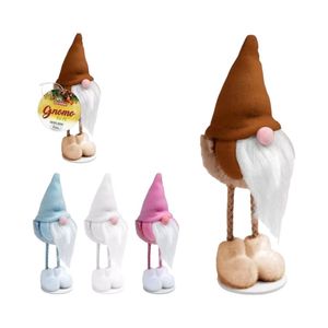 Gnomo Decorativo De Natal Em Pé ? 17cm, Cores Variadas Para Encantar Sua Festa!