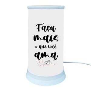 Abajur De Mesa Hug - Iluminação Estilosa E Funcional