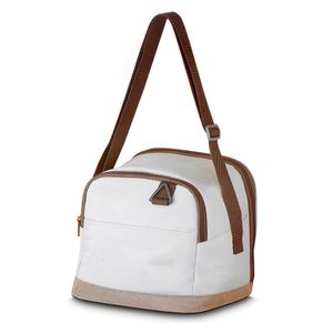 Bolsa Térmica Marrom 8l Com Alça: Ideal Para Transporte De Marmitas