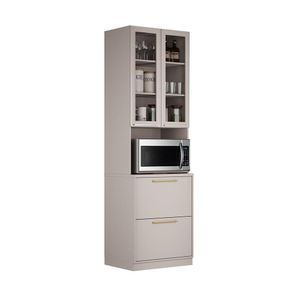 Paneleiro Itatiaia Essence Mdf Com 3 Portas E 5 Prateleiras Fendi