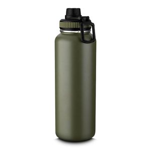 Garrafa Térmica Verde 1,2l - Design Prático Para Bebidas Quentes E Frias