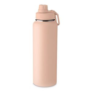 Garrafa Térmica Rosa Com Alça - 1,2l Para Bebidas Sempre Na Temperatura Perfeita